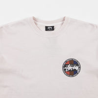 Stussy Surf Dot Pigment Dyed Long Sleeve T-Shirt - Fog thumbnail