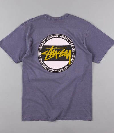 Stussy Surf Dot T-Shirt - Purple