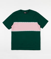 Stussy Tape Stripe T-Shirt - Pine