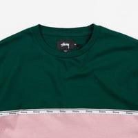 Stussy Tape Stripe T-Shirt - Pine thumbnail