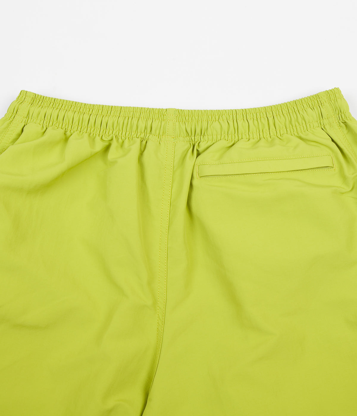 Stussy Taping Nylon Shorts - Lime | Flatspot