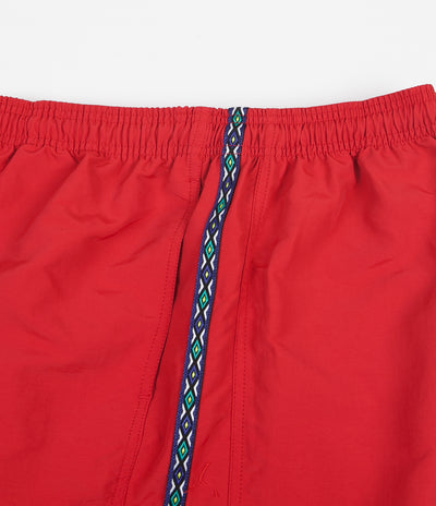 Stussy Taping Nylon Shorts - Red