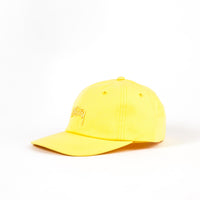 Stussy Tonal Stock Low Cap - Yellow thumbnail