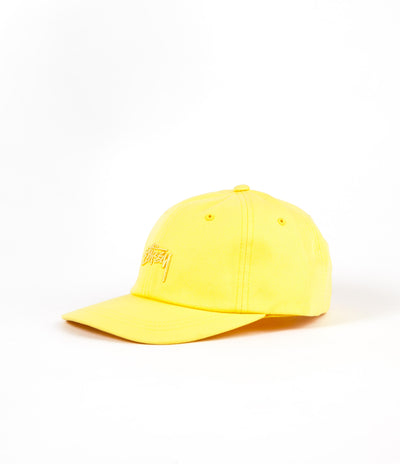 Stussy Tonal Stock Low Cap - Yellow