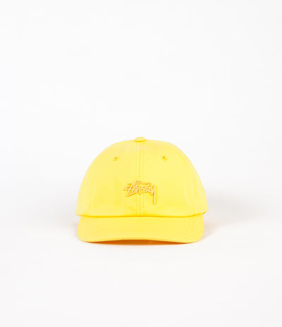 Stussy Tonal Stock Low Cap - Yellow