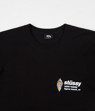 Stussy Triple Mask T-Shirt - Black