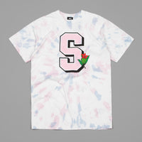 Stussy University Tie Dye T-Shirt - Natural / Pink thumbnail
