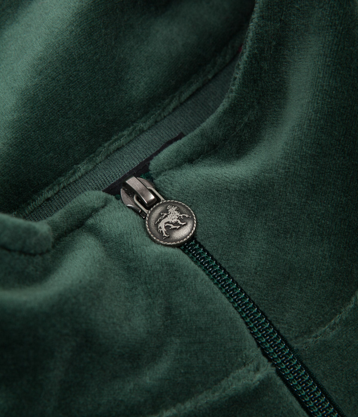 Stussy Velour Panelled Tracksuit Jacket - Green | Flatspot