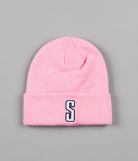Stussy Vintage S Cuff Beanie - Pink