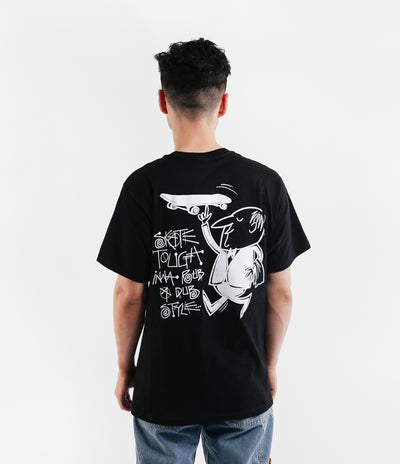 Stussy Waiter T-Shirt - Black