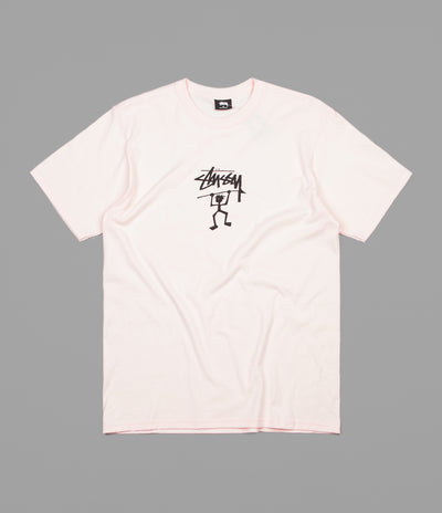 Stussy Warrior Man T-Shirt - Pale Pink
