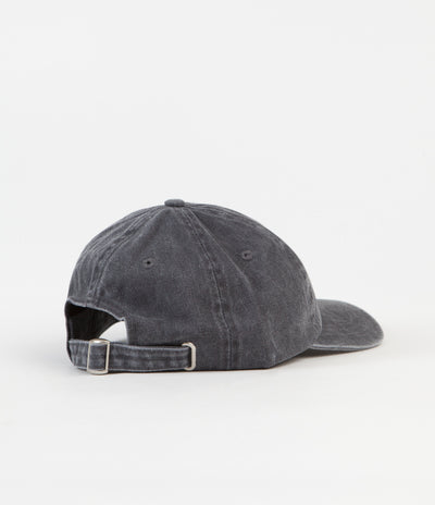 Stussy Washed Stock Low Pro Cap - Charcoal