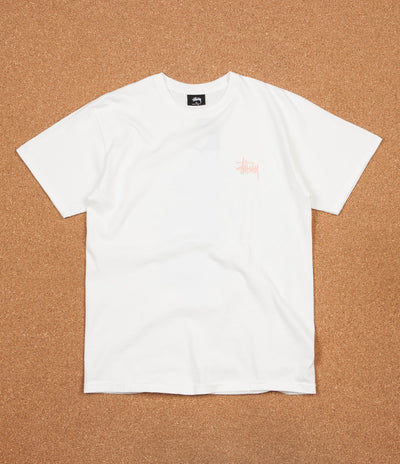 Stussy Wave Dragon Pigment Dyed T-Shirt - Natural