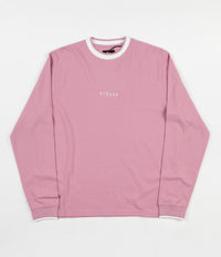 Stussy Wayfarer Long Sleeve T-Shirt - Pink