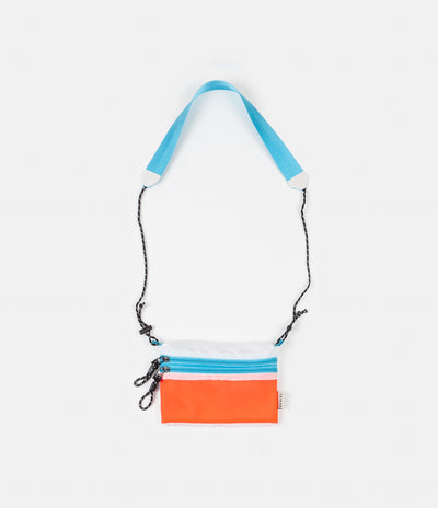 Taikan Everything Sacoche Bag - Orange / White / Teal - Small