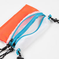 Taikan Everything Sacoche Bag - Orange / White / Teal - Small thumbnail