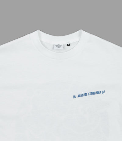 The National Skateboard Co Attitude T-Shirt - White