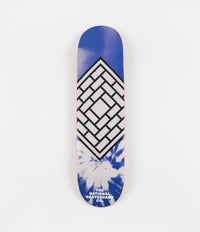 The National Skateboard Co Classic Deck - Blue / High Concave - 8"