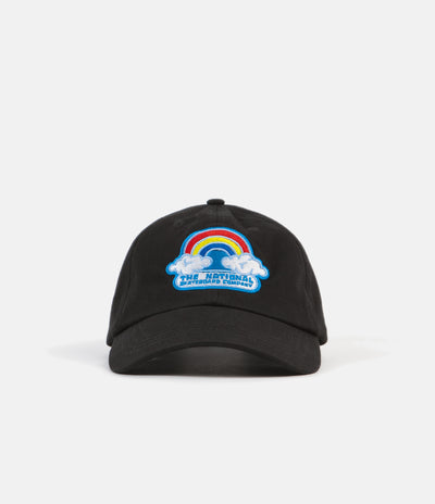 The National Skateboard Co Double Rainbow Cap - Black