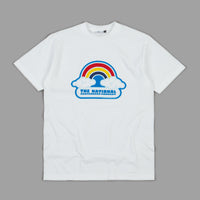 The National Skateboard Co Double Rainbow T-Shirt - White thumbnail