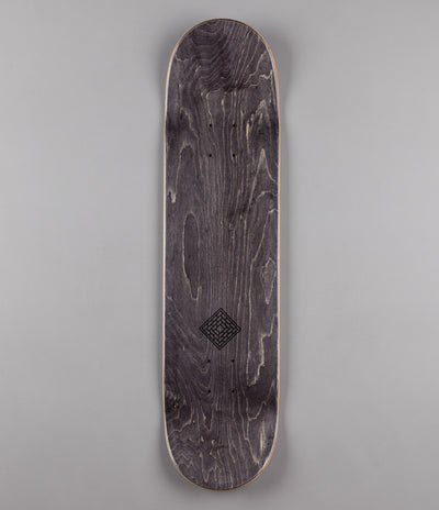 The National Skateboard Co Flower Mid Concave Deck - Red Stain - 8.0"