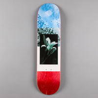 The National Skateboard Co Flower Mid Concave Deck - Red Stain - 8.0" thumbnail