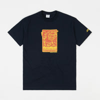 The National Skateboard Co Hook Up T-Shirt - Navy thumbnail