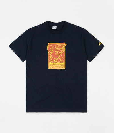 The National Skateboard Co Hook Up T-Shirt - Navy