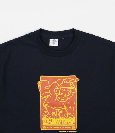 The National Skateboard Co Hook Up T-Shirt - Navy