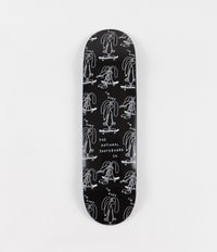 The National Skateboard Co I̥m Down Deck - Black / High Concave - 8.5"
