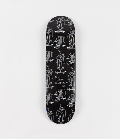 The National Skateboard Co I̥m Down Deck - Black / High Concave - 8.5"