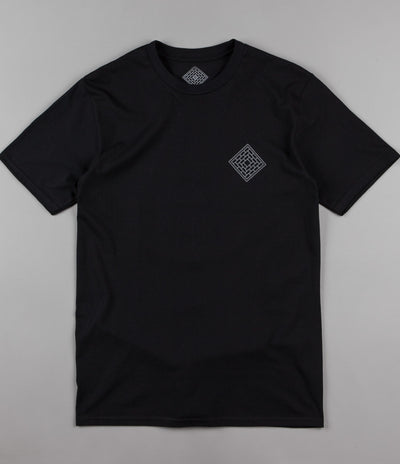 The National Skateboard Co Iris T-Shirt - Black