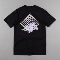 The National Skateboard Co Iris T-Shirt - Black thumbnail