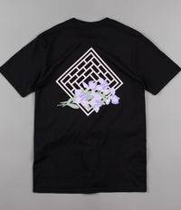 The National Skateboard Co Iris T-Shirt - Black