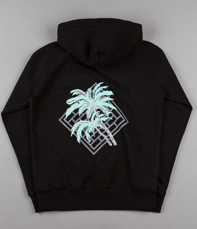The National Skateboard Co Palm Hooded Sweatshirt - Black