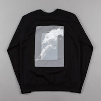 The National Skateboard Co Sea Crewneck Sweatshirt - Black thumbnail