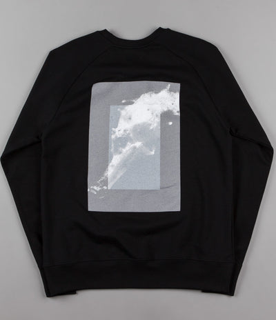 The National Skateboard Co Sea Crewneck Sweatshirt - Black