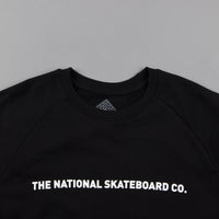 The National Skateboard Co Sea Crewneck Sweatshirt - Black thumbnail