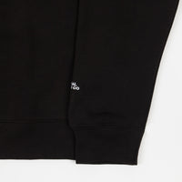 The National Skateboard Co Smile Logo Crewneck Sweatshirt - Black thumbnail