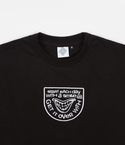 The National Skateboard Co Smile T-Shirt - Black