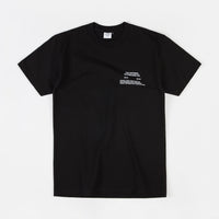 The National Skateboard Co Tapes T-Shirt - Black thumbnail
