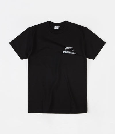 The National Skateboard Co Tapes T-Shirt - Black