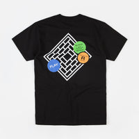 The National Skateboard Co Tapes T-Shirt - Black thumbnail