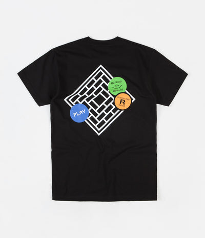 The National Skateboard Co Tapes T-Shirt - Black