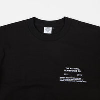 The National Skateboard Co Tapes T-Shirt - Black thumbnail