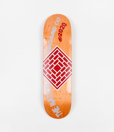 The National Skateboard Co Whirl Logo High Concave Deck - 8.5"