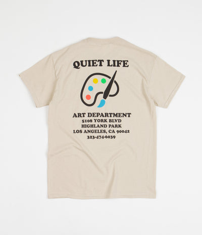 The Quiet Life Art Department T-Shirt - Sand