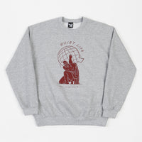 The Quiet Life Atlas Crewneck Sweatshirt - Heather Grey thumbnail