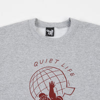The Quiet Life Atlas Crewneck Sweatshirt - Heather Grey thumbnail