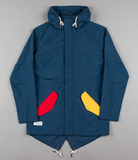 The Quiet Life Bauhaus Fishtail Jacket - Navy